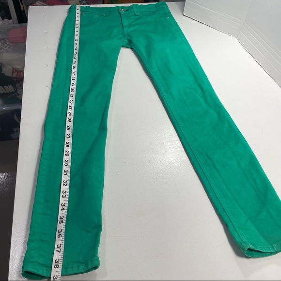Rag & Bone for Intermix Green Denim Pants 28 - Picture 5 of 13